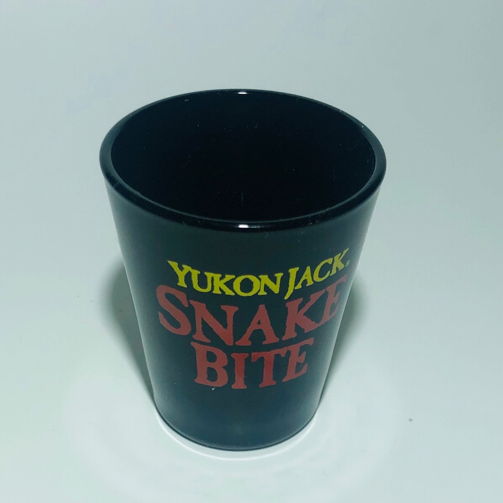 Yukon Jack “Snake Bite” Shot Glass